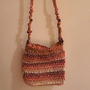 Crocheted purse